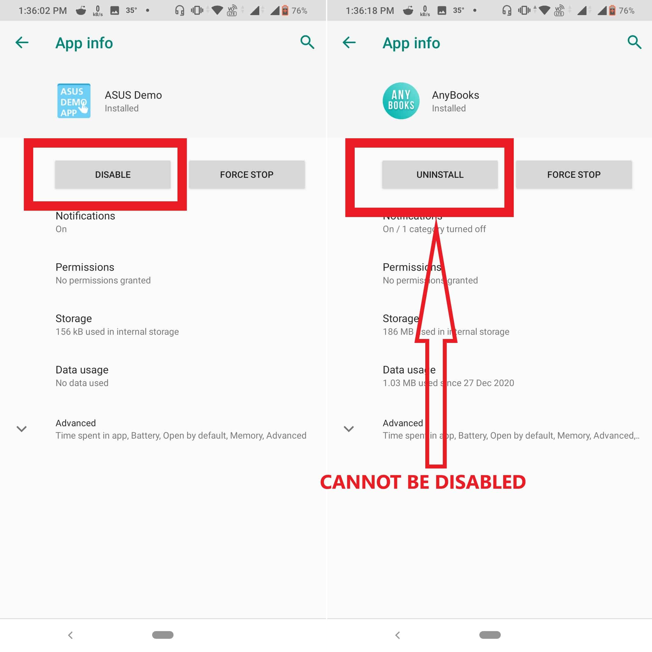 How to Hide Apps on Android Devices Disable app