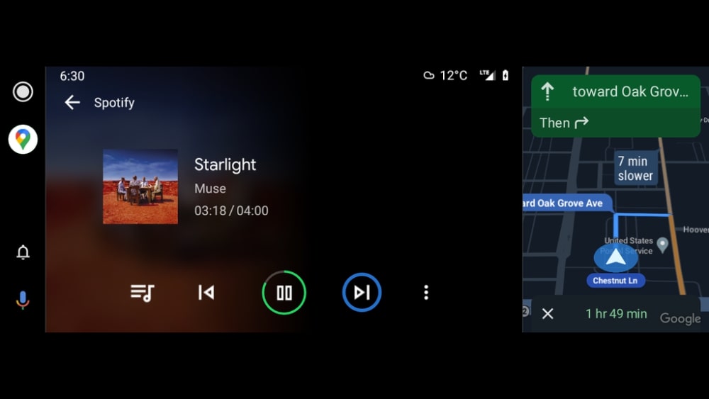 Android Auto Starts Rolling Out Split-screen Support for Vehicles With Wide-screen Displays