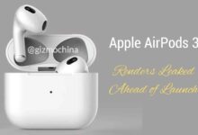 Apple AirPods 3 Renders Leak Ahead of Launch, Third-Gen AirPods Design Revealed