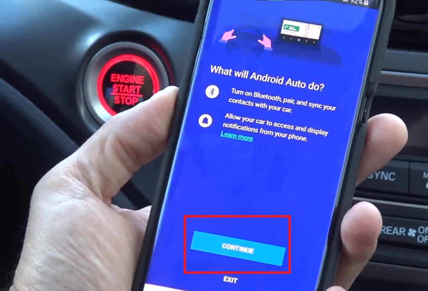 Connecting Android Auto to your Car