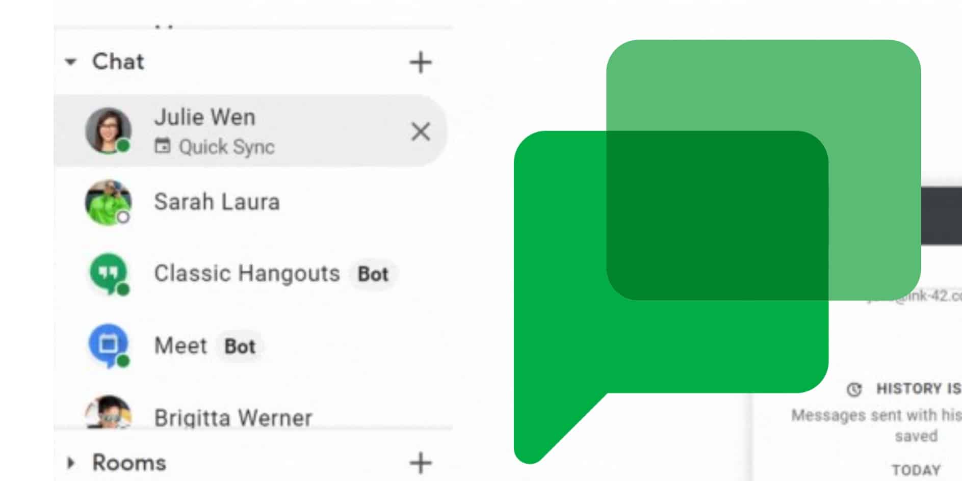 Google Chat Instanthrom