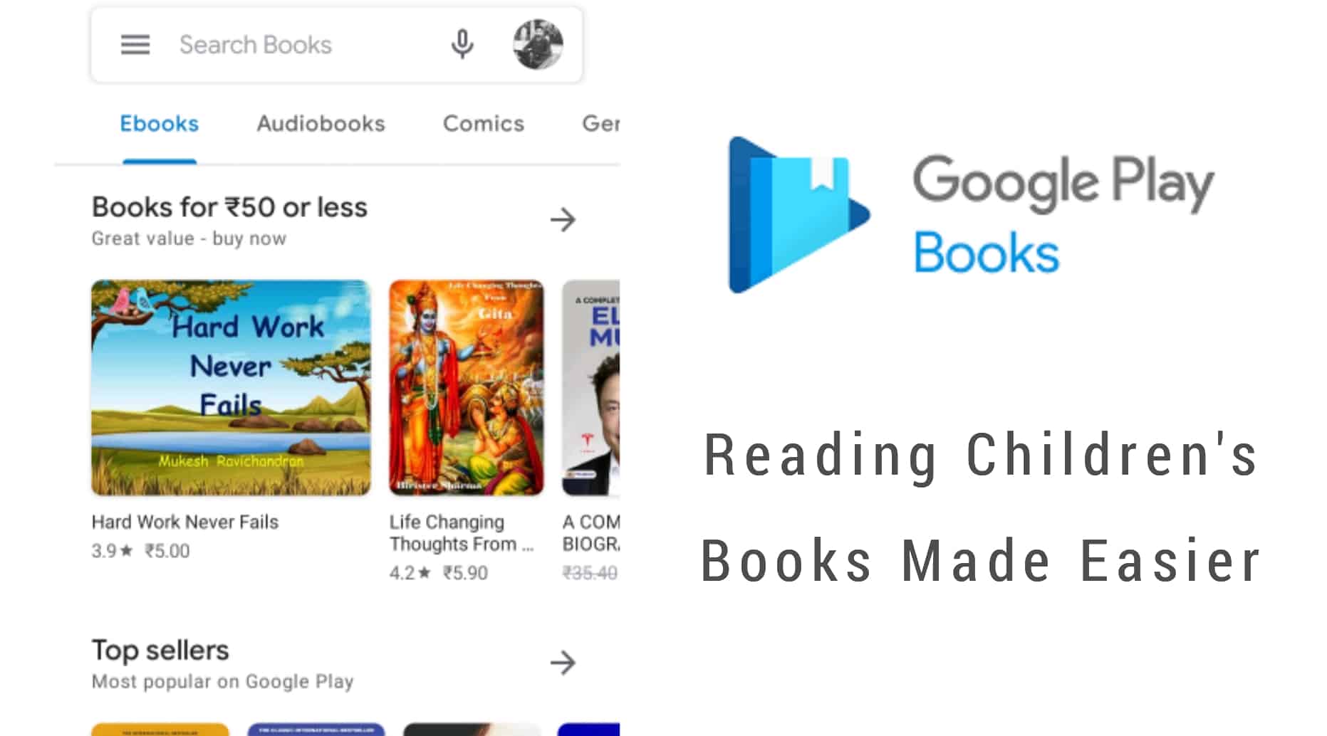 Google Play Books Makes Reading Children's Books Easier: Adds New Tools, Features