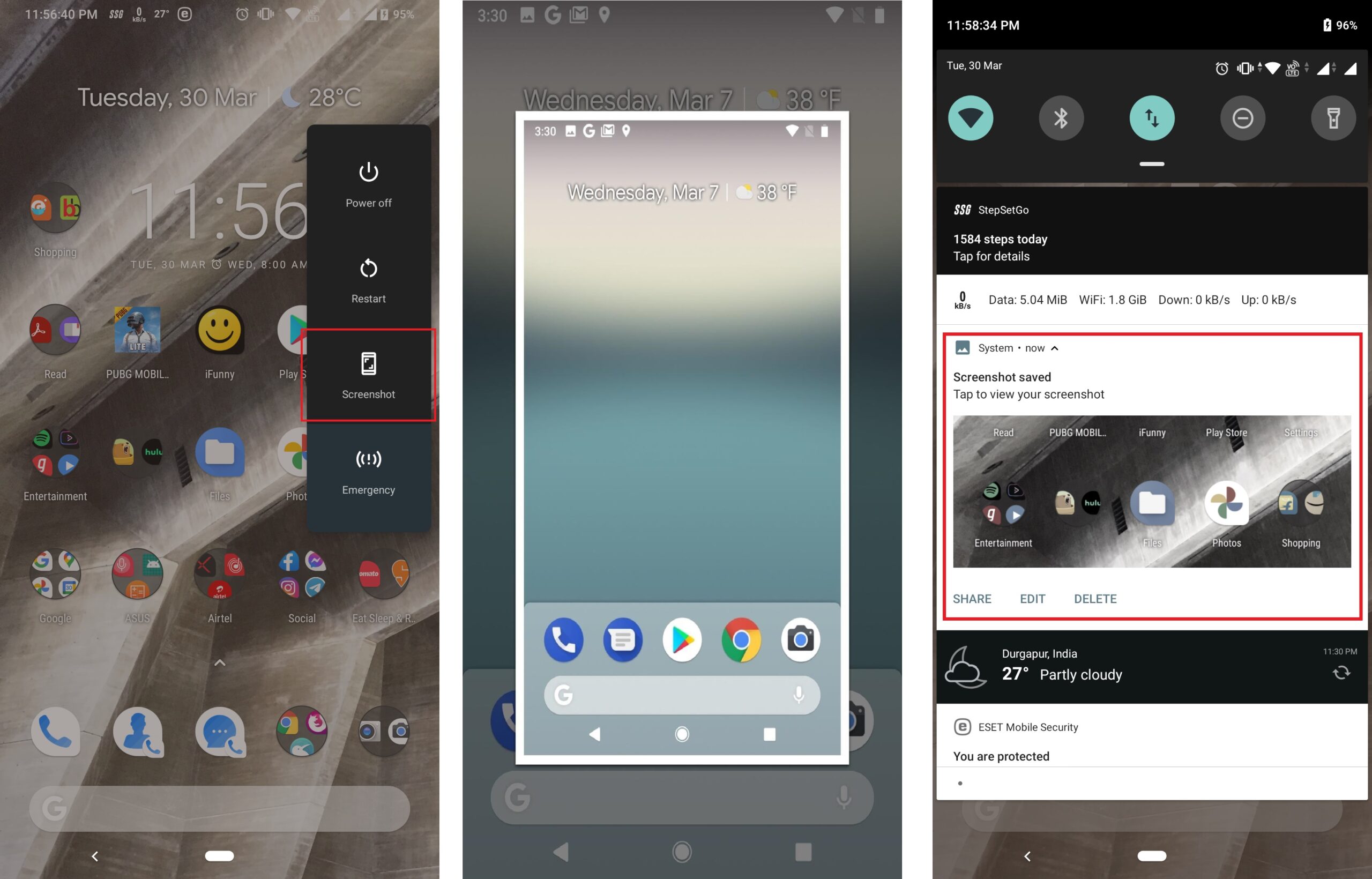 How to take Screenshots on Android Phones
