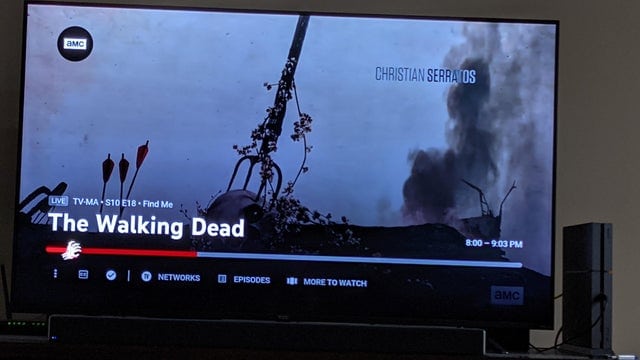 YouTube TV Reportedly Added a Special Marker for The Walking Dead