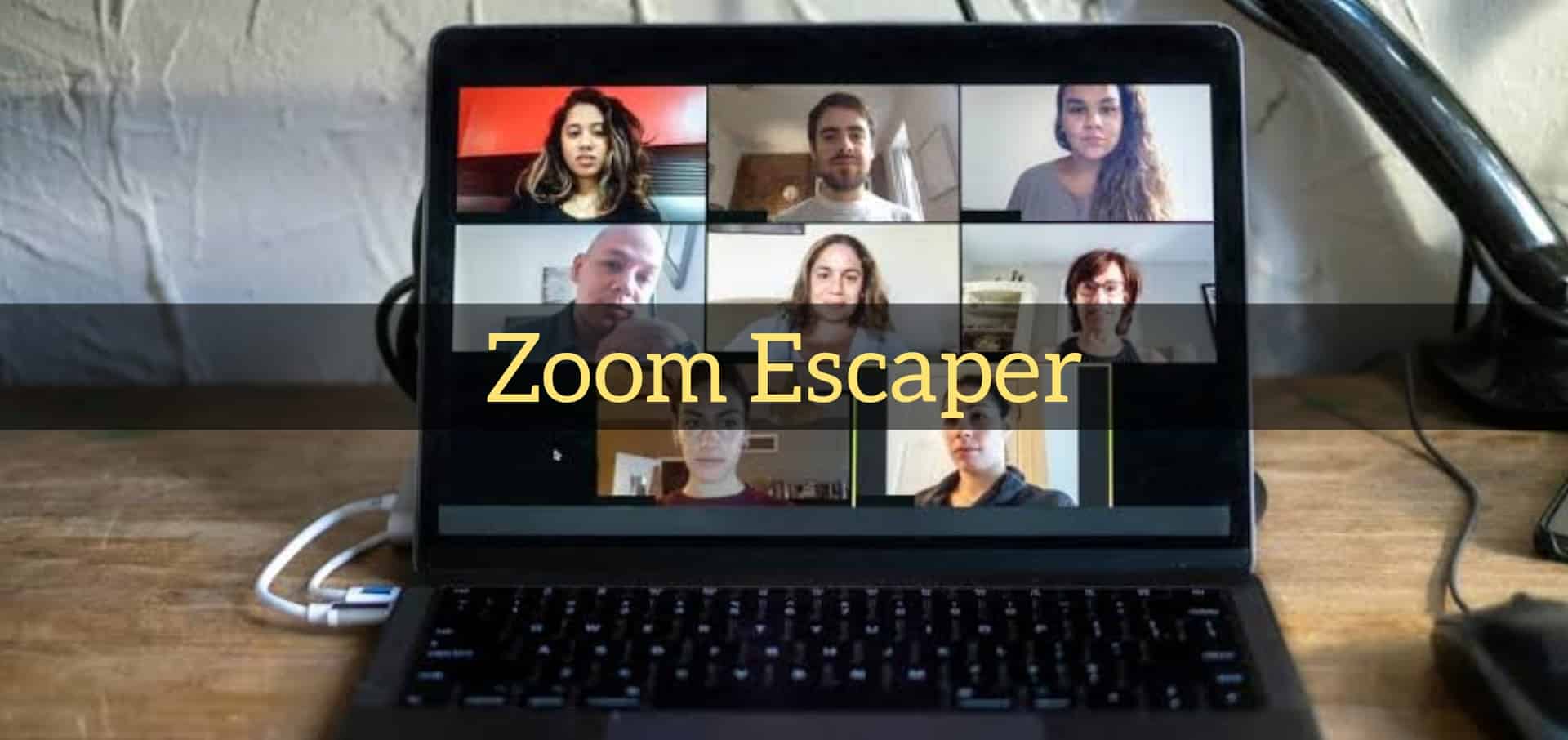 Meet Zoom Escaper: A New App That Lets You Escape Boring Zoom Meetings by Playing Unbearable Sounds