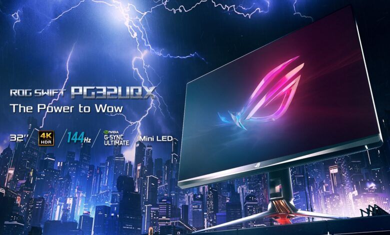 Asus launches world's first mini LED gaming monitor with HDMI 2.0