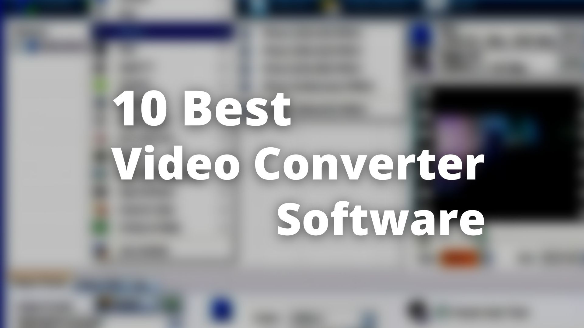 best video converter software