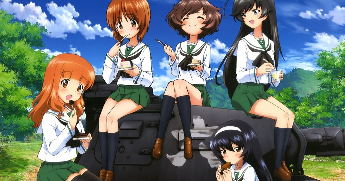 Best Sports anime of all time girls und panzer