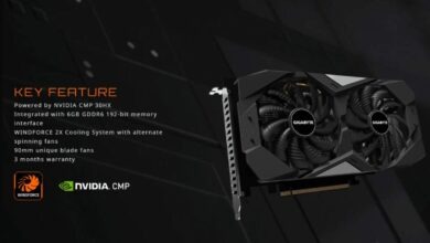 Gigabyte CMP 30HX Miner card to come with a Three-month Warranty