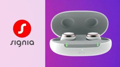 Signia Active Pro wireless earbud is a stylish hearing aid