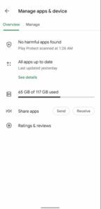Google Play Store makes it hard for users to check for app updates
