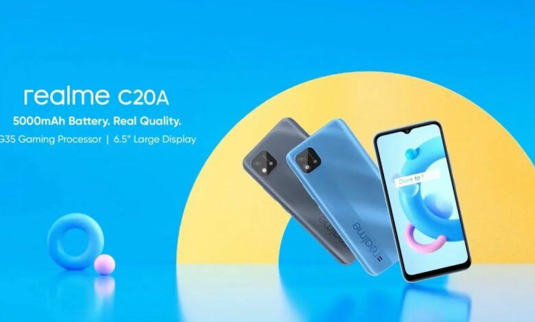 Realme C20A with 5000mAh battery to be launched on May 13 in Bangladesh