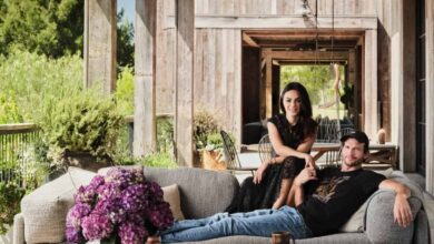 Ashton Kutcher and Mila Kunis Open Doors to Their Stunning Beverly Hills Home, Have an Inside Look
