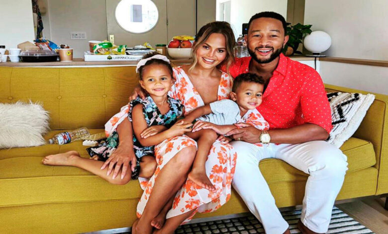 John Legend and Chrissy Teigen show fans their renovated Beverly Hills mansion