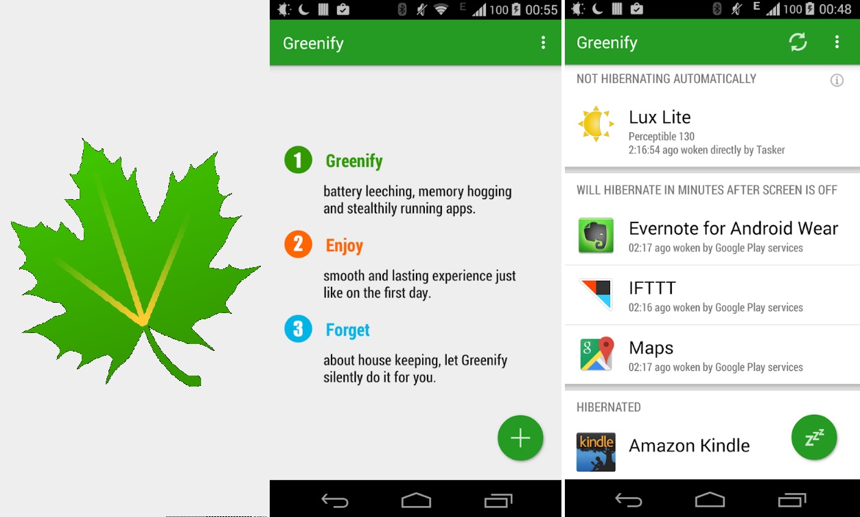 Best Root Apps for Android 1 Greenify