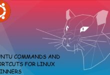 Ubuntu terminal commands and shortcuts cover picture