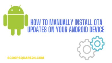 manually install OTA android no root