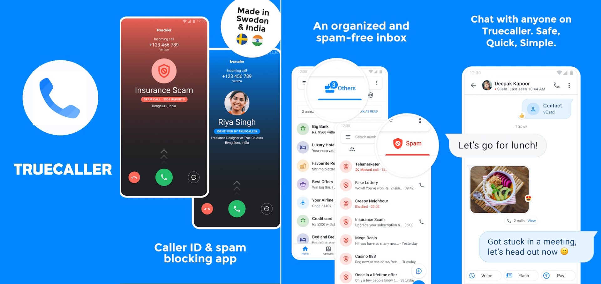 Text Blocker Apps for Android Truecaller