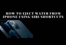 eject water from iPhone using Siri shortcuts