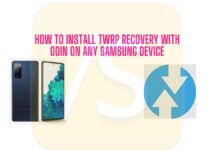 install TWRP using ODIN tool on any Samsung Device