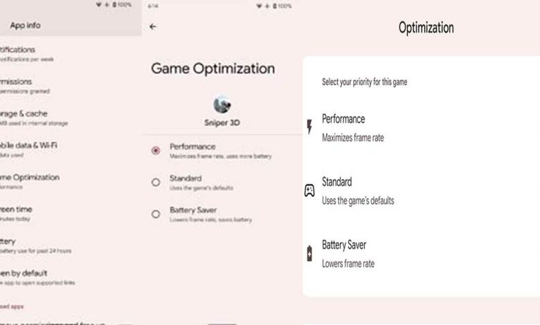 Game Optimization settings rolling out in Android 12