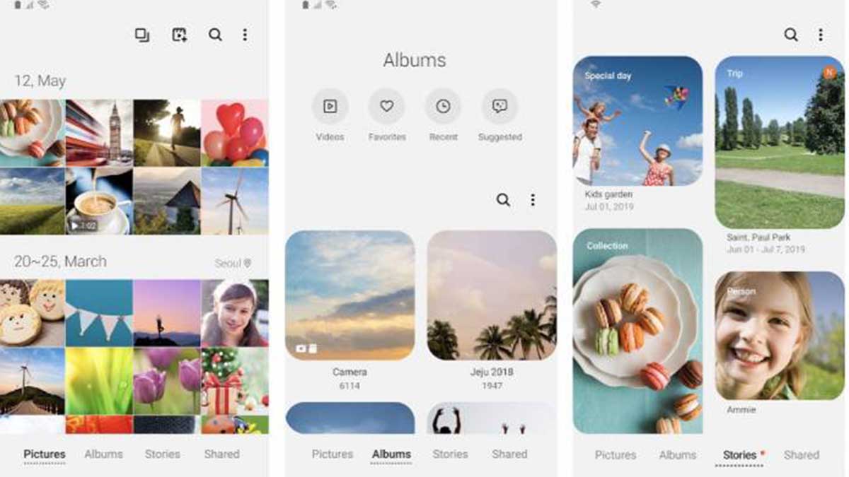 Samsung Gallery app allows users to edit date and time of images