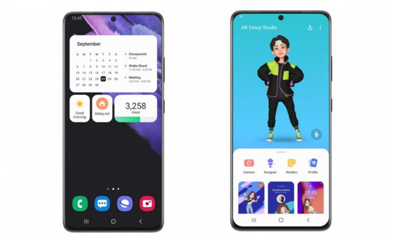 Samsung has improved One UI 4.0 animation, added wallpaper blur, zoom effects, etc