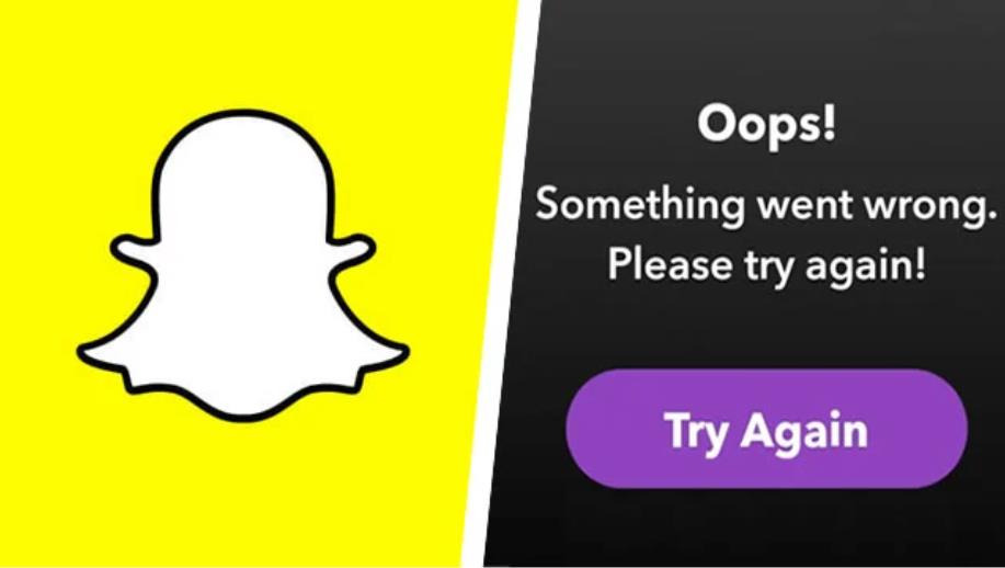 Snapchat tap to load error