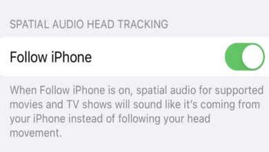Spatial audio head tracking