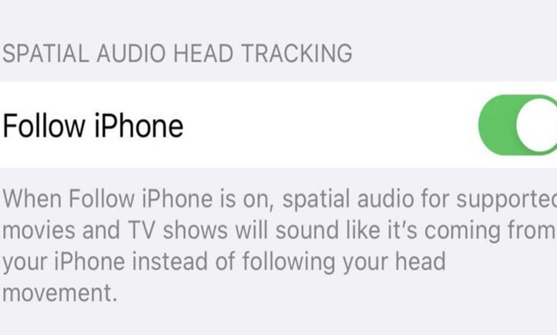 Spatial audio head tracking