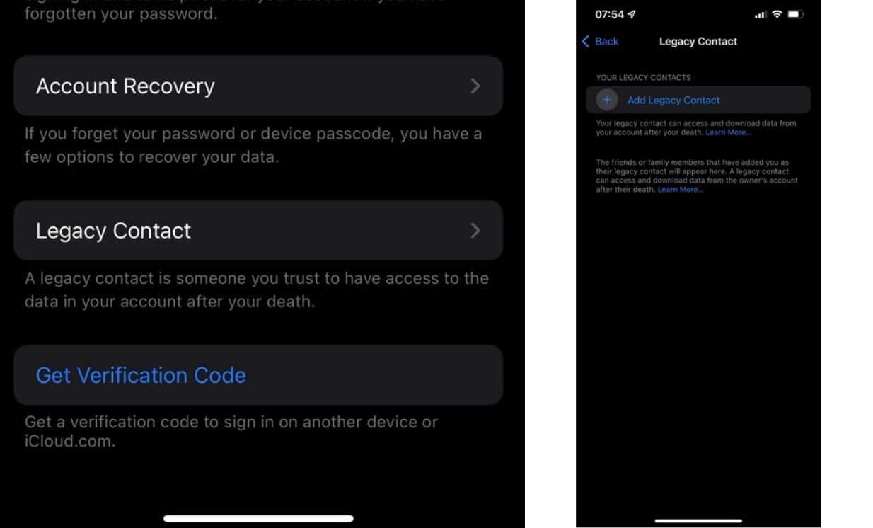 iOS 15.2 Beta Adds Legacy Contacts in iCloud Settings to Let Users Pass On iCloud Data When They Die