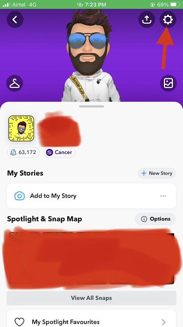 Clear Snapchat Cache 