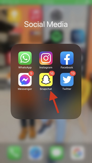 Delete and Re-install Snapchat on your iPhone