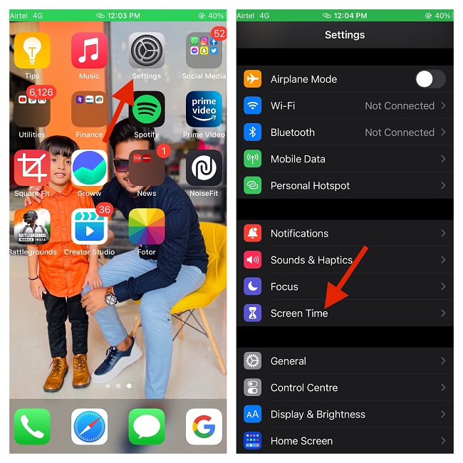 Ensure That Your iPhone or iPad Apps Are Not Hidden with Screen Time 