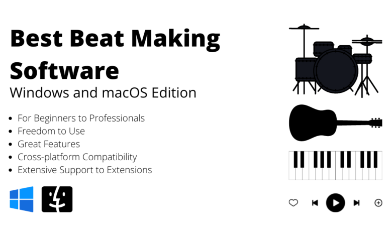 Best Free Beat Making Software for Windows and macOS