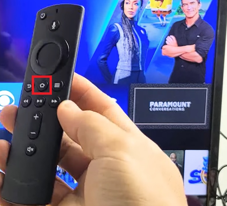 Home Button on Firestick Remote