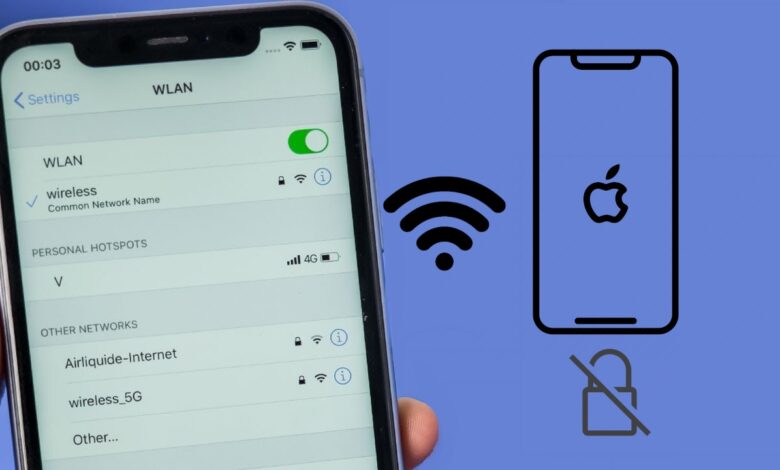 How to Connect WiFi Without Password on iPhone iOS cover picture
