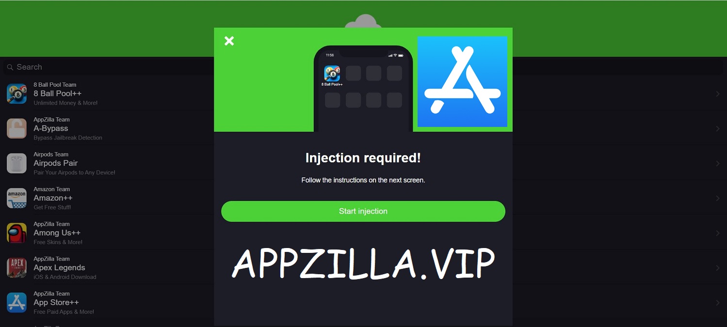 appzilla vip ios