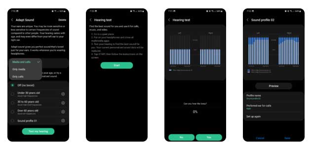 Samsung One UI users can get better audio quality on earphones using Adapt Sound