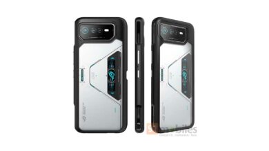 Upcoming Asus ROG Phone 6 renders unveiled a stunning new back panel design with a horizontal camera module