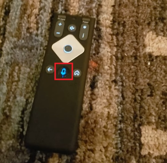 Voice Control button on Remote